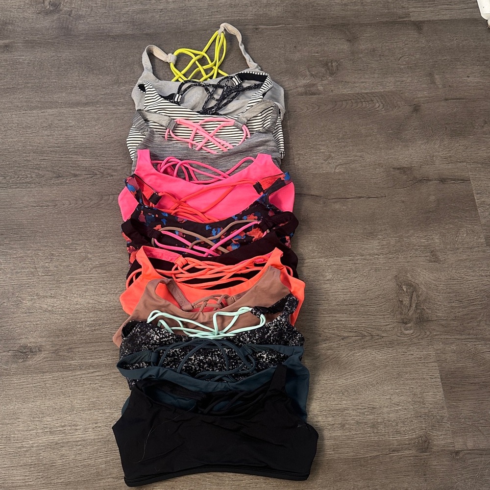 lululemon Sports Bras (11 total)